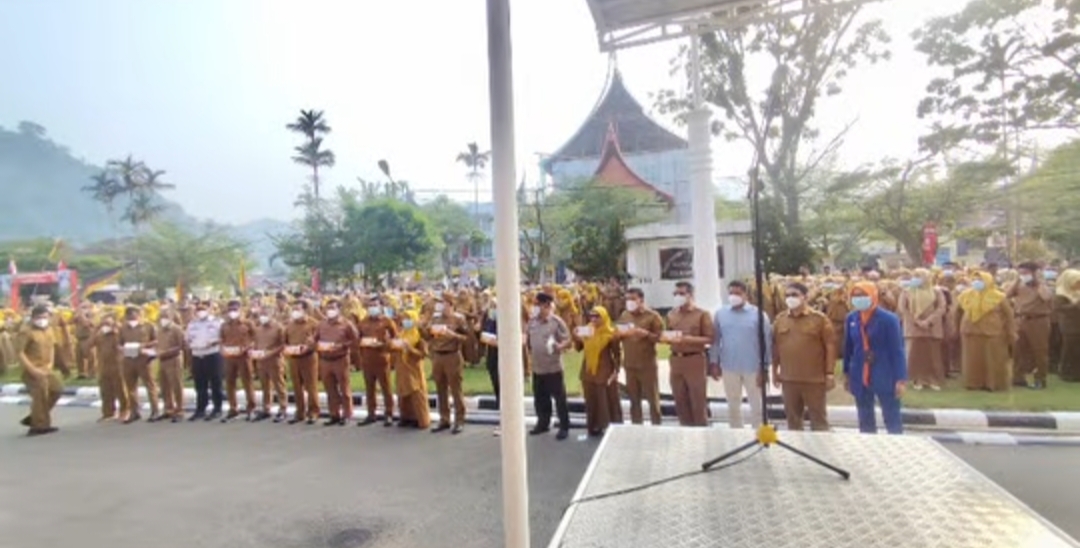 Pemerintah Kabupaten Pesisir Selatan Imbau Masyarakat Pakai Masker