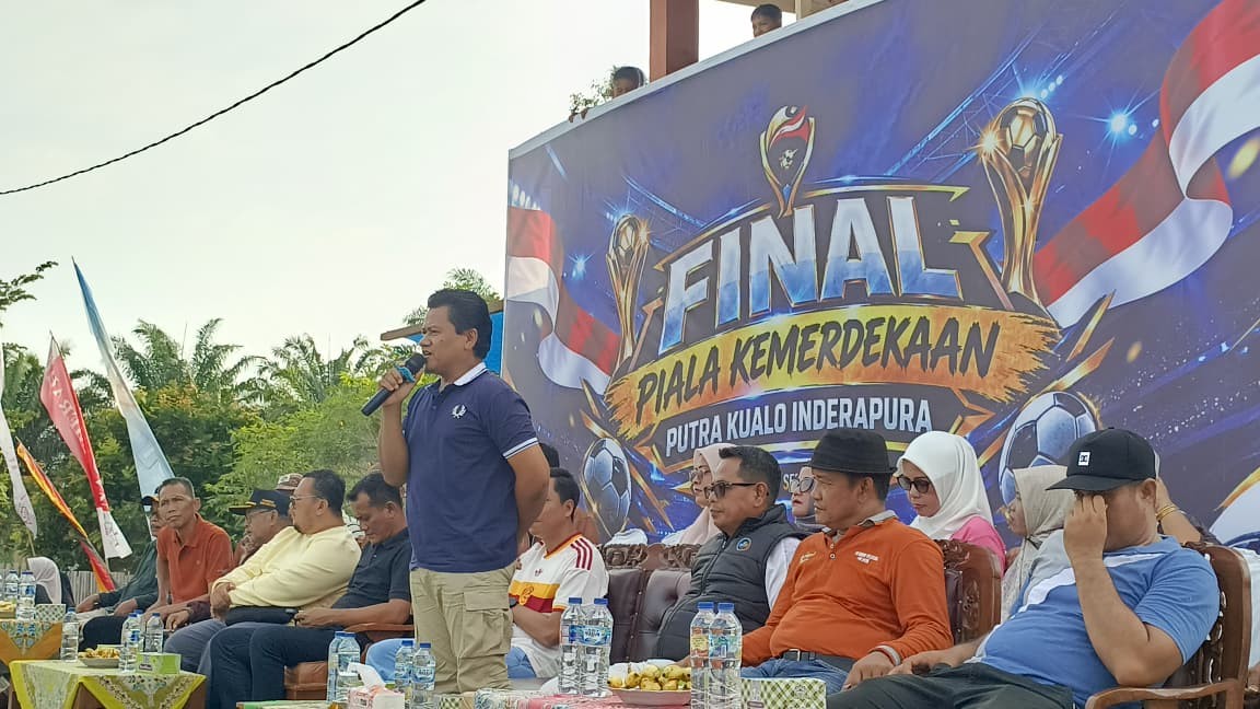 Dani Sopian Apresiasi Kekompakan Masyarakat Sukseskan Piala Kemerdekaan Putra Kualo Inderapura