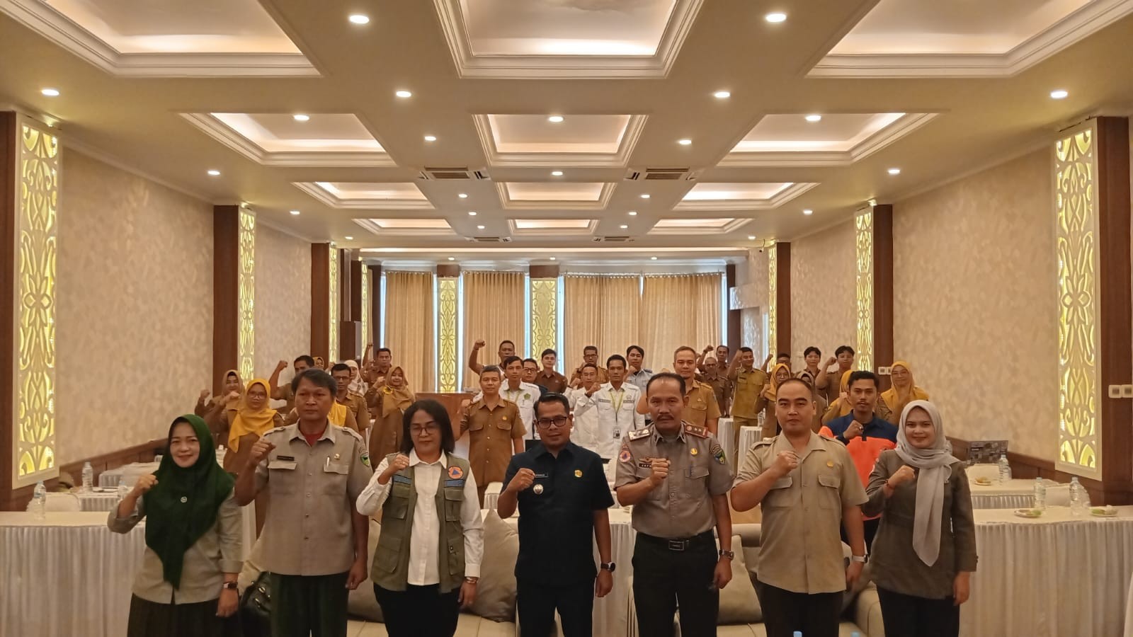 Wabup Risnaldi Buka Bimtek Jitupasna, Minta Semua Lintas Sektor Siap Hadapi Bencana