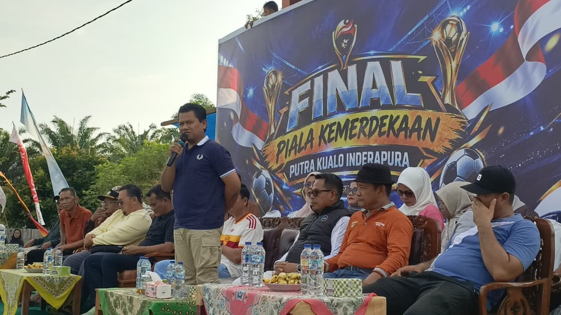 Dani Sopian Apresiasi Kekompakan Warga Tluk Kualo Sukseskan Piala Kemerdekaan
