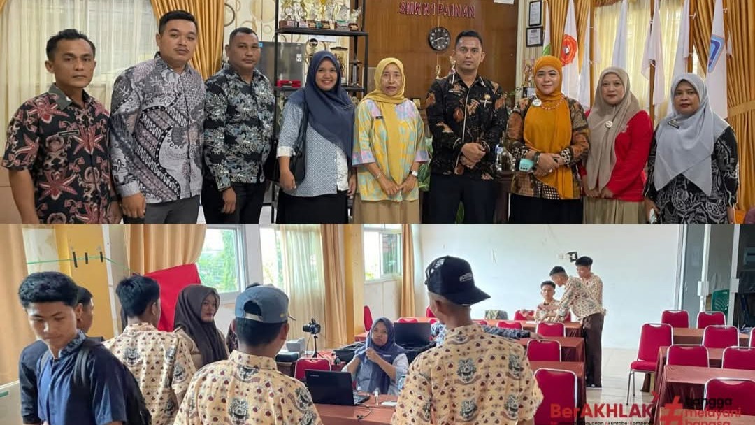 Dekatkan Layanan Kependudukan, Disdukcapil Pessel Sambangi SMKN 1 Painan