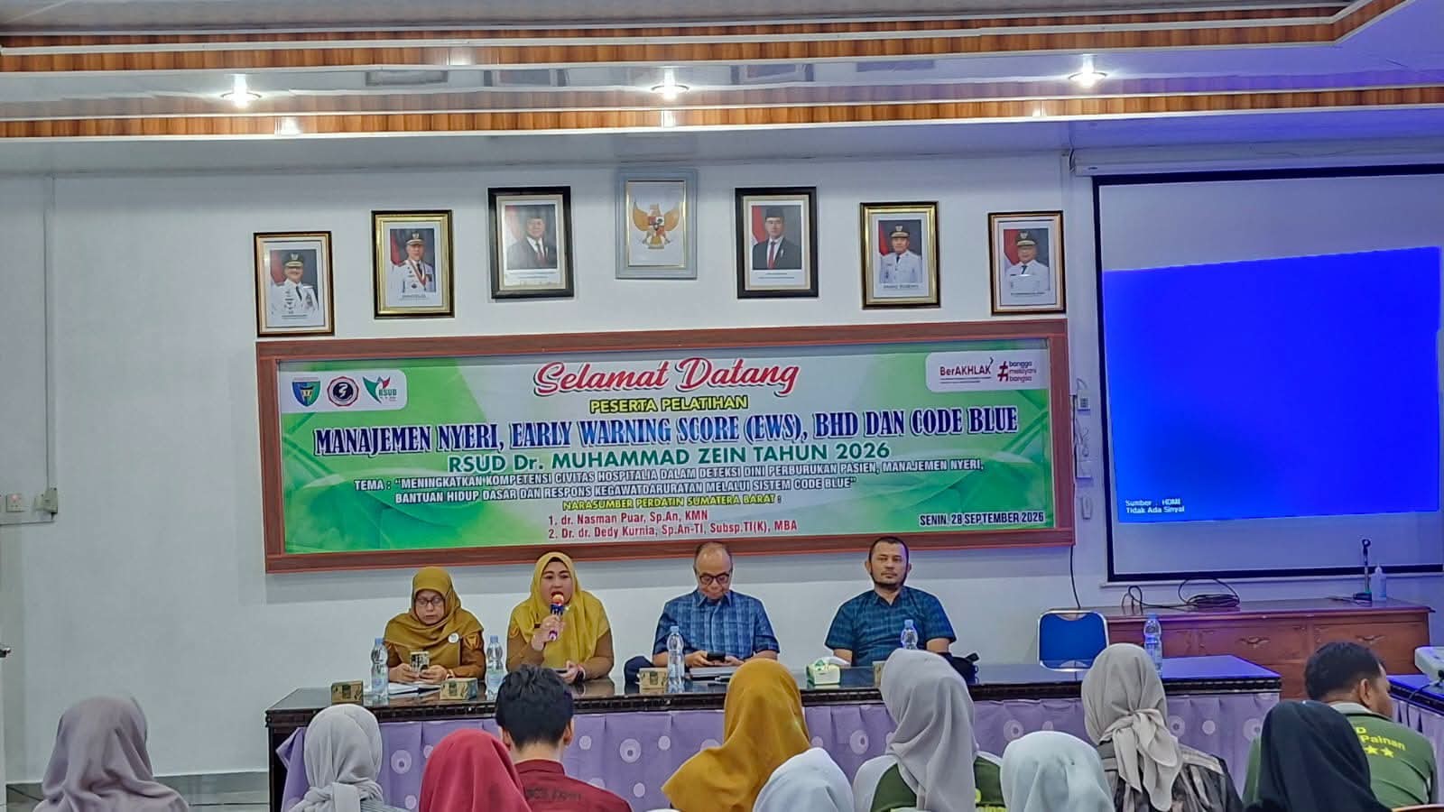 RSUD Muhammad Zein Painan Perkuat Kompetensi Tenaga Kesehatan