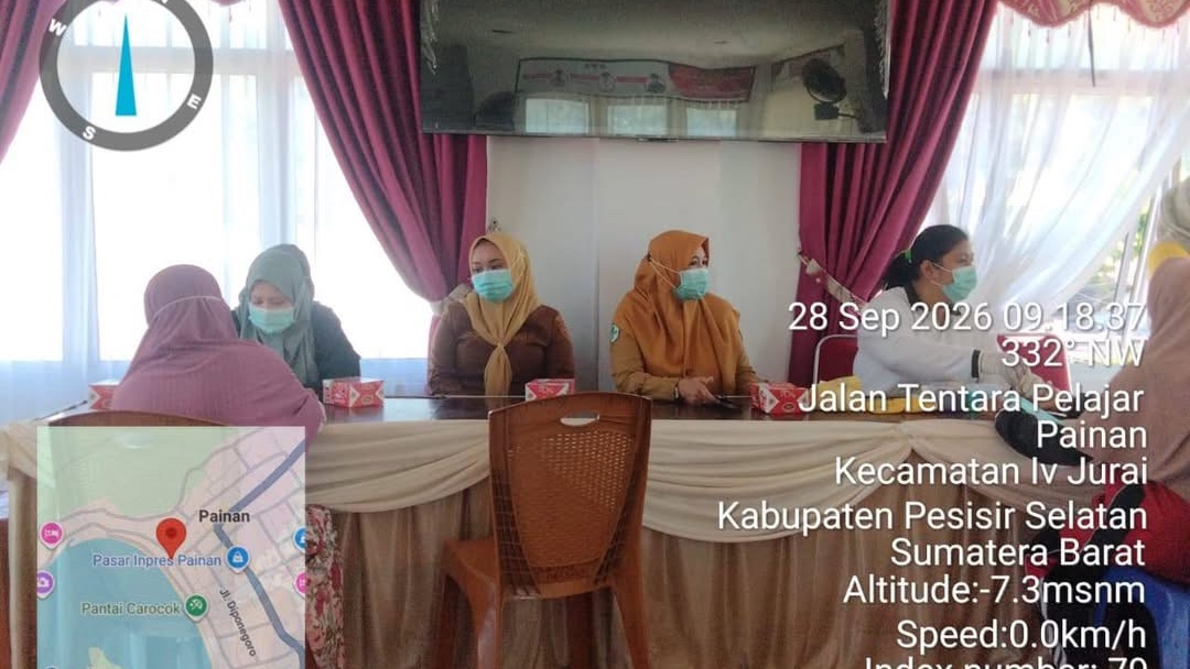 Dinkes PPKB Pessel dan Puskesmas Salido Gencarkan Deteksi Dini TBC di Nagari Painan Selatan