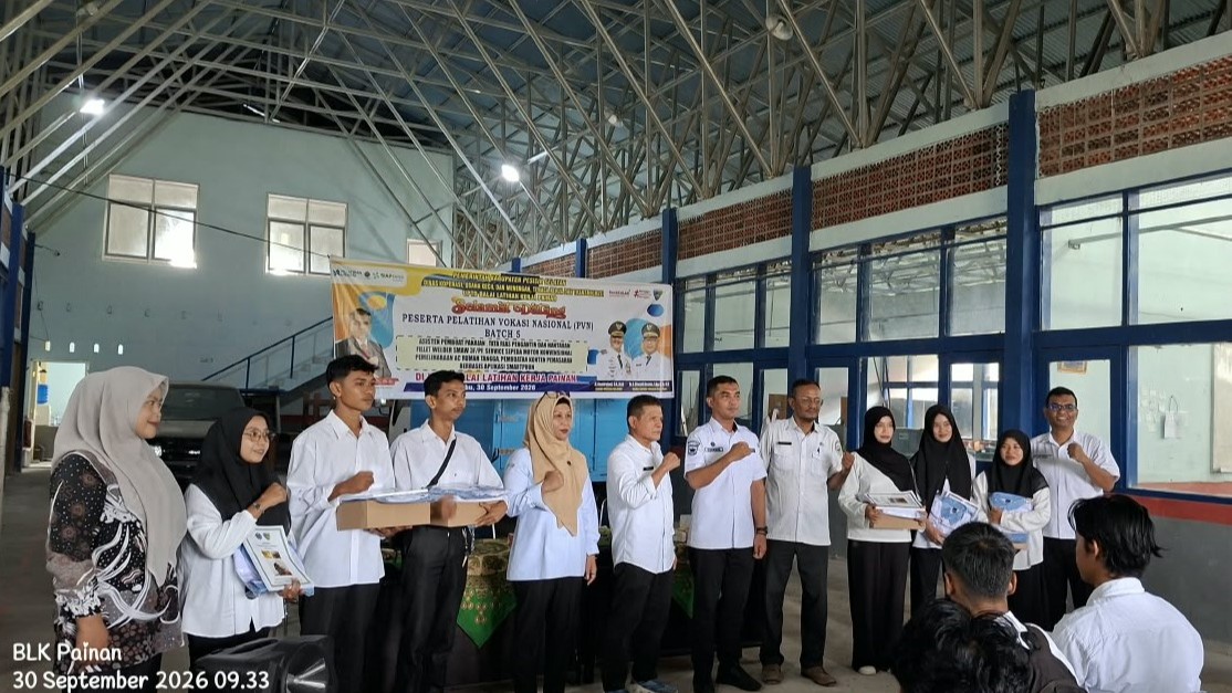 BLK Painan buka Pelatihan Batch 5 Tahun 2026