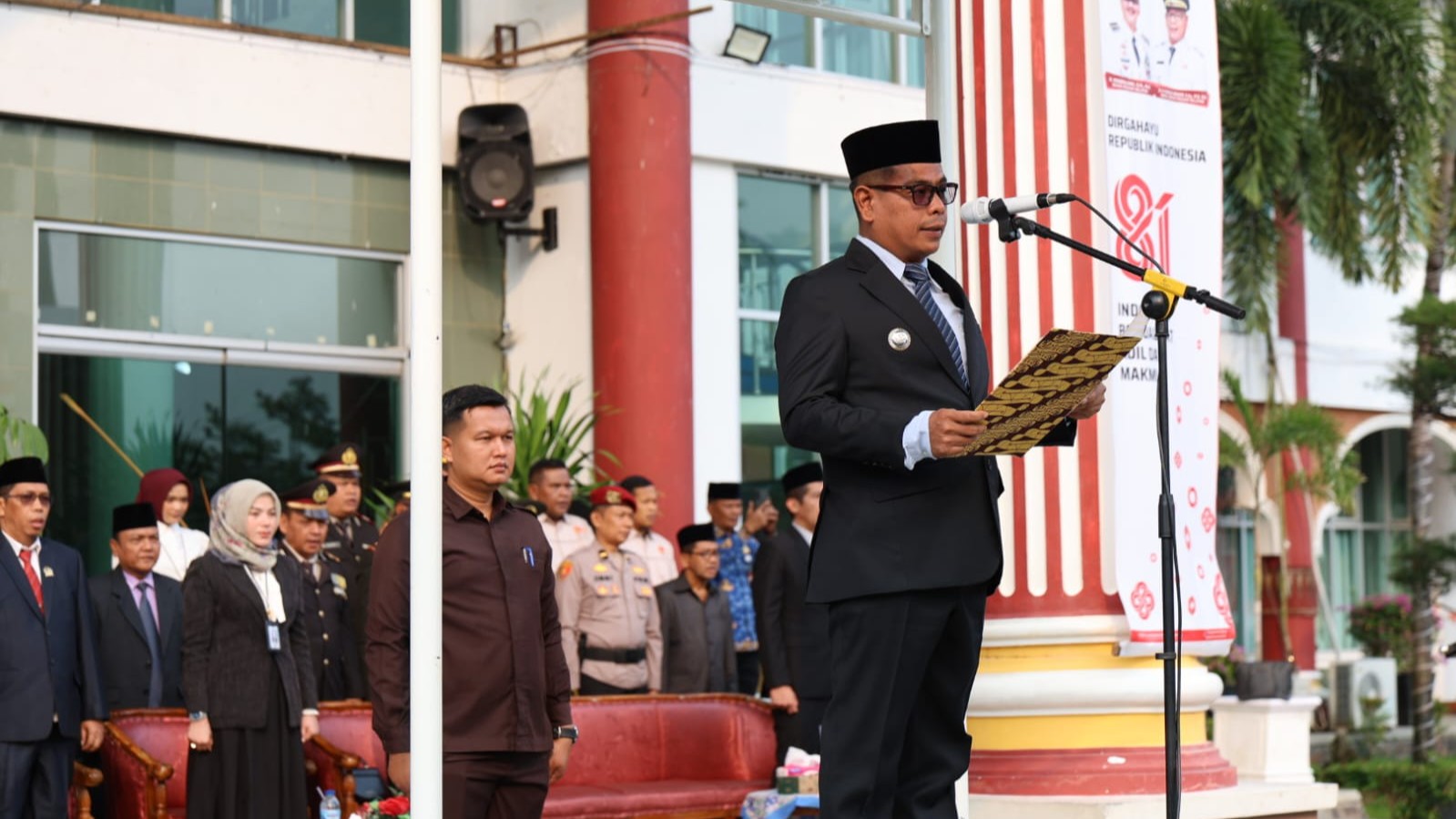 Wabup Risnaldi Pimpin Upacara Hari Kesaktian Pancasila