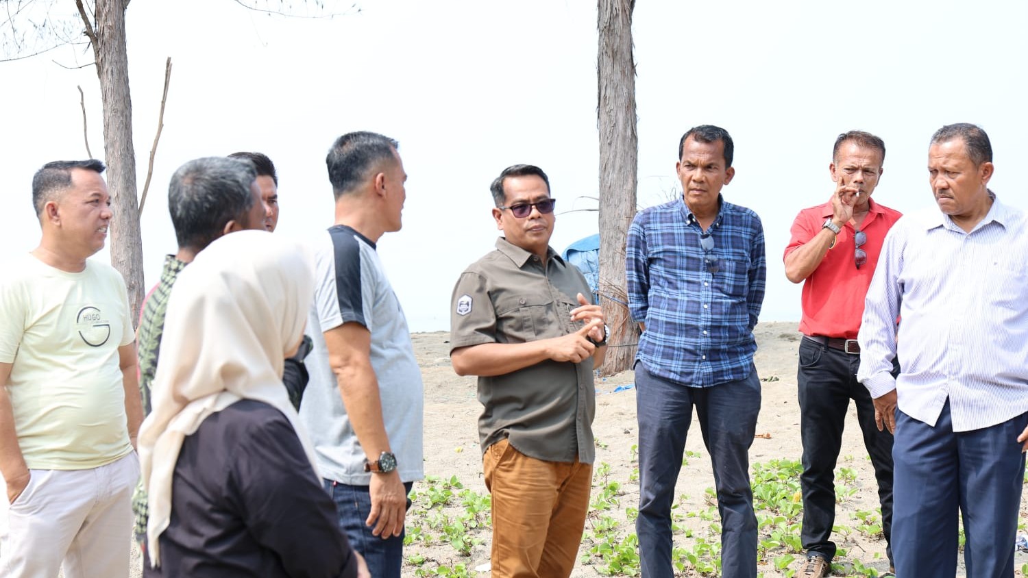 Wabup Risnaldi Tinjau Lokasi Kampung Nelayan Merah Putih di Kapuh Tarusan