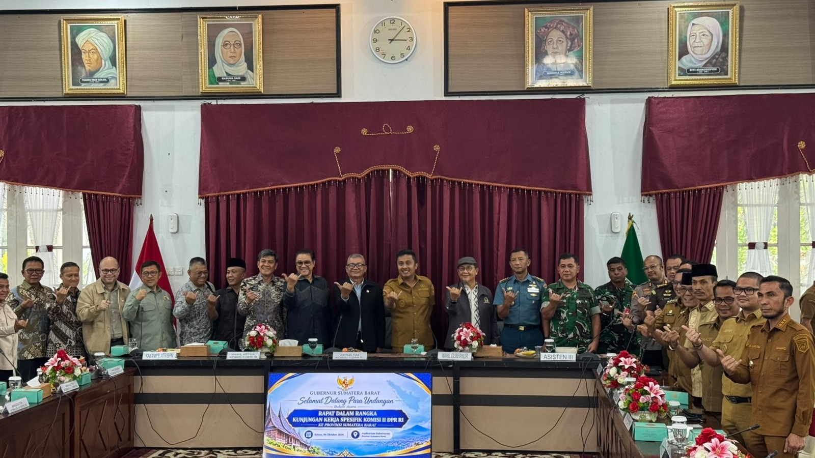Wabup Risnaldi Ikuti Pembahasan Optimalisasi Aset Daerah dan BUMD Bersama Komisi II DPR RI