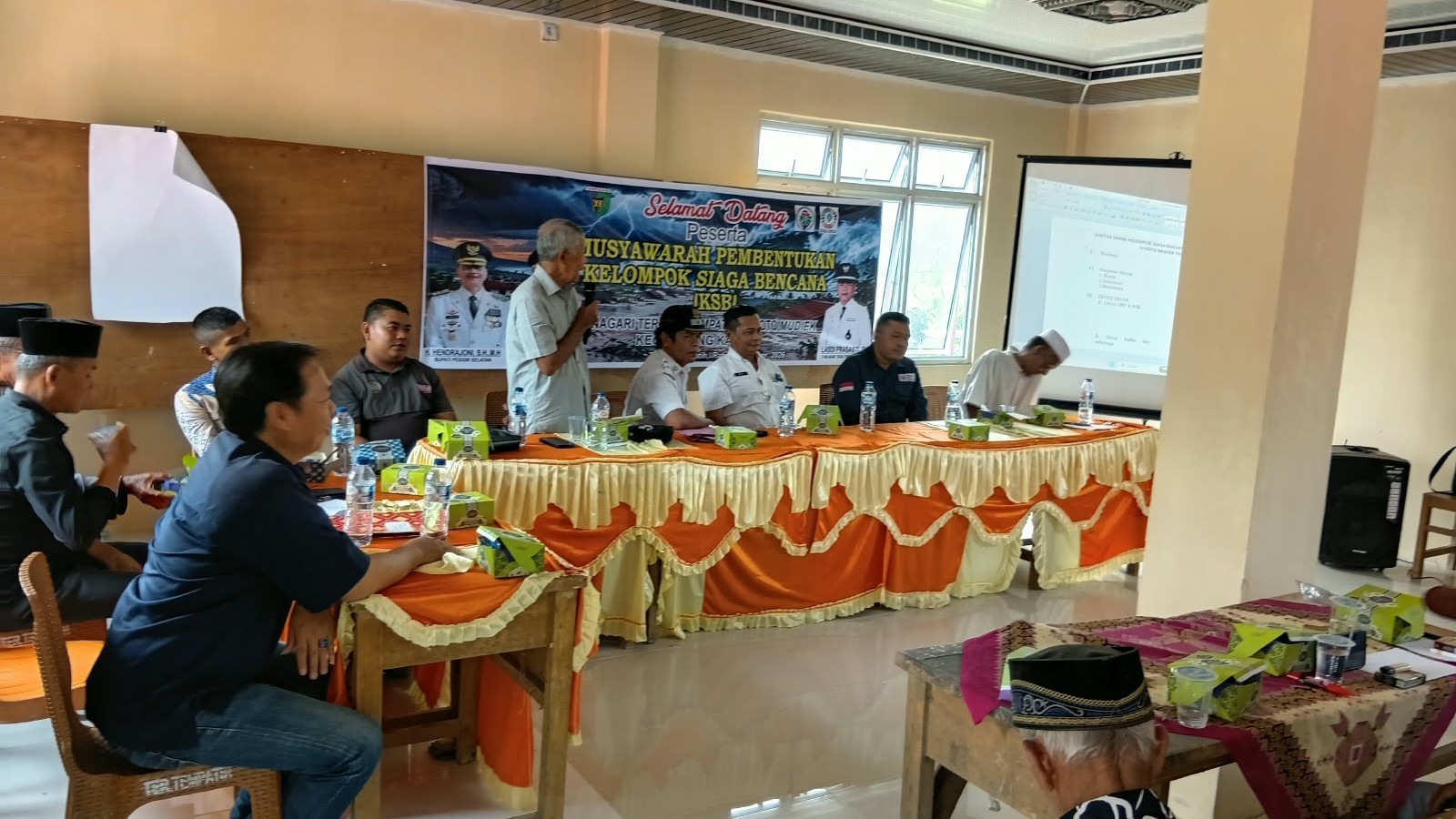 Nagari Teratak Tempatih Perkuat Kesiapsiagaan Masyarakat Melalui Pembentukan KSB