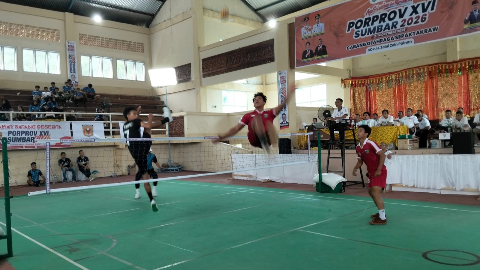 Pessel vs Sijunjung di Final, Rolly-Rama Siap Berjuang Rebut Emas Sepak Takraw