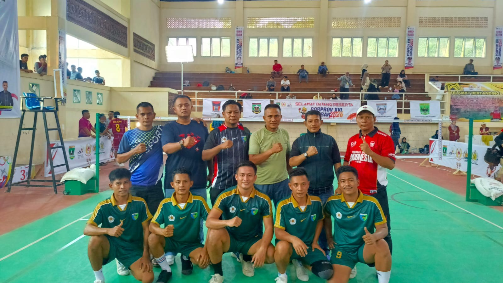 Selangkah Lagi Emas, Beregu Putra Pessel Lolos ke Final Sepaktakraw Porprov XVI Sumbar 2026
