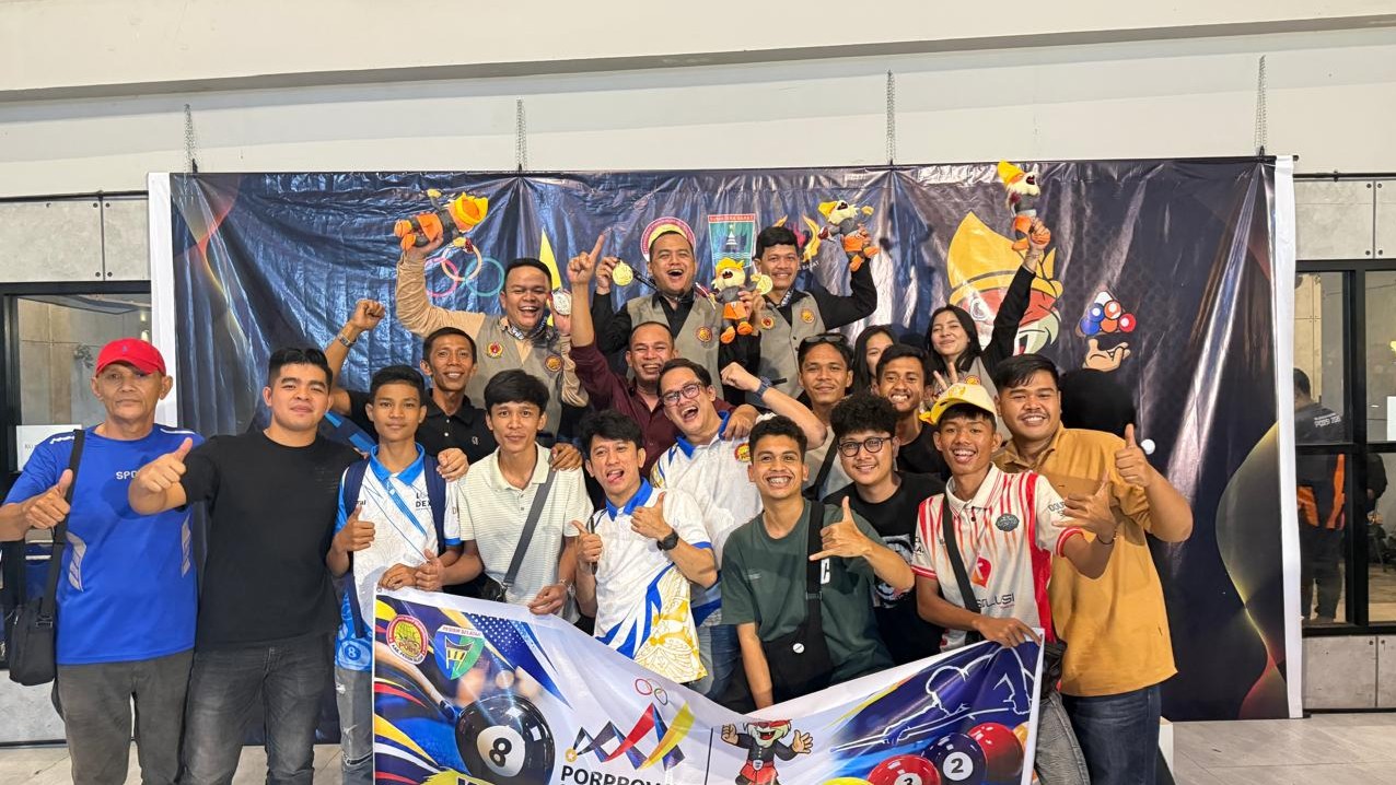 Emas Kembali Digenggam, Biliar Pessel Incar Tiga Emas Lagi di Porprov XVI Sumbar
