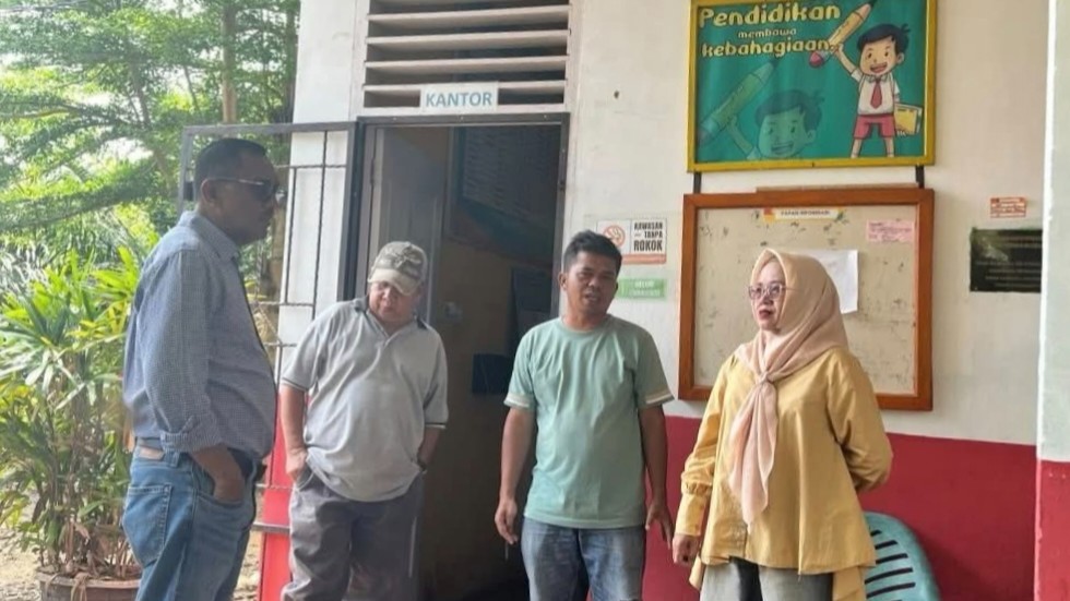 Kepala Dinas Pendidikan Tinjau Sekolah Terdampak Banjir di Ranah Ampek Hulu Tapan