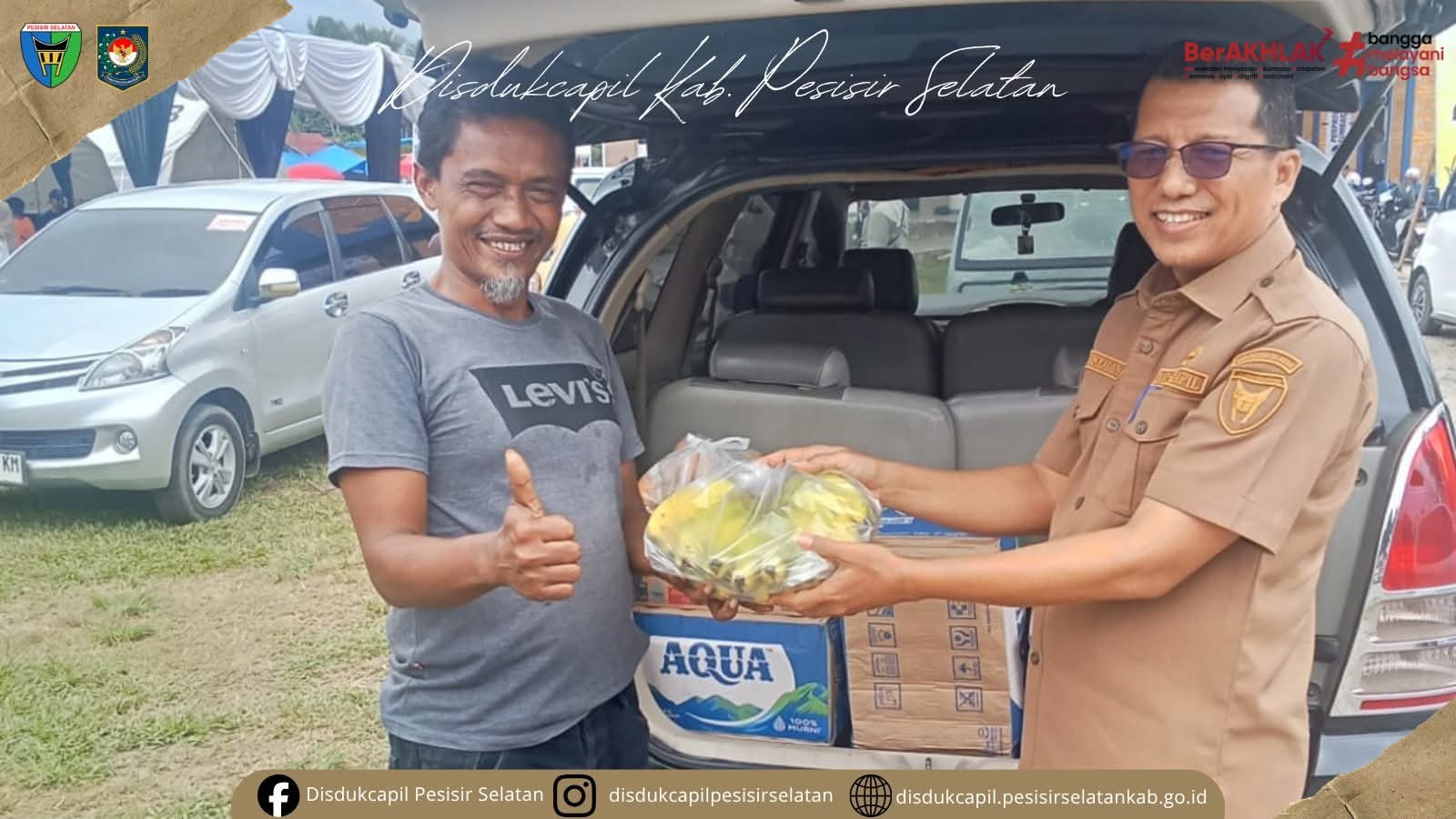Kadis Dukcapil Kunjungi Atlet Panjat Tebing Pesisir Selatan yang Berlaga di Ajang Porprov 2026