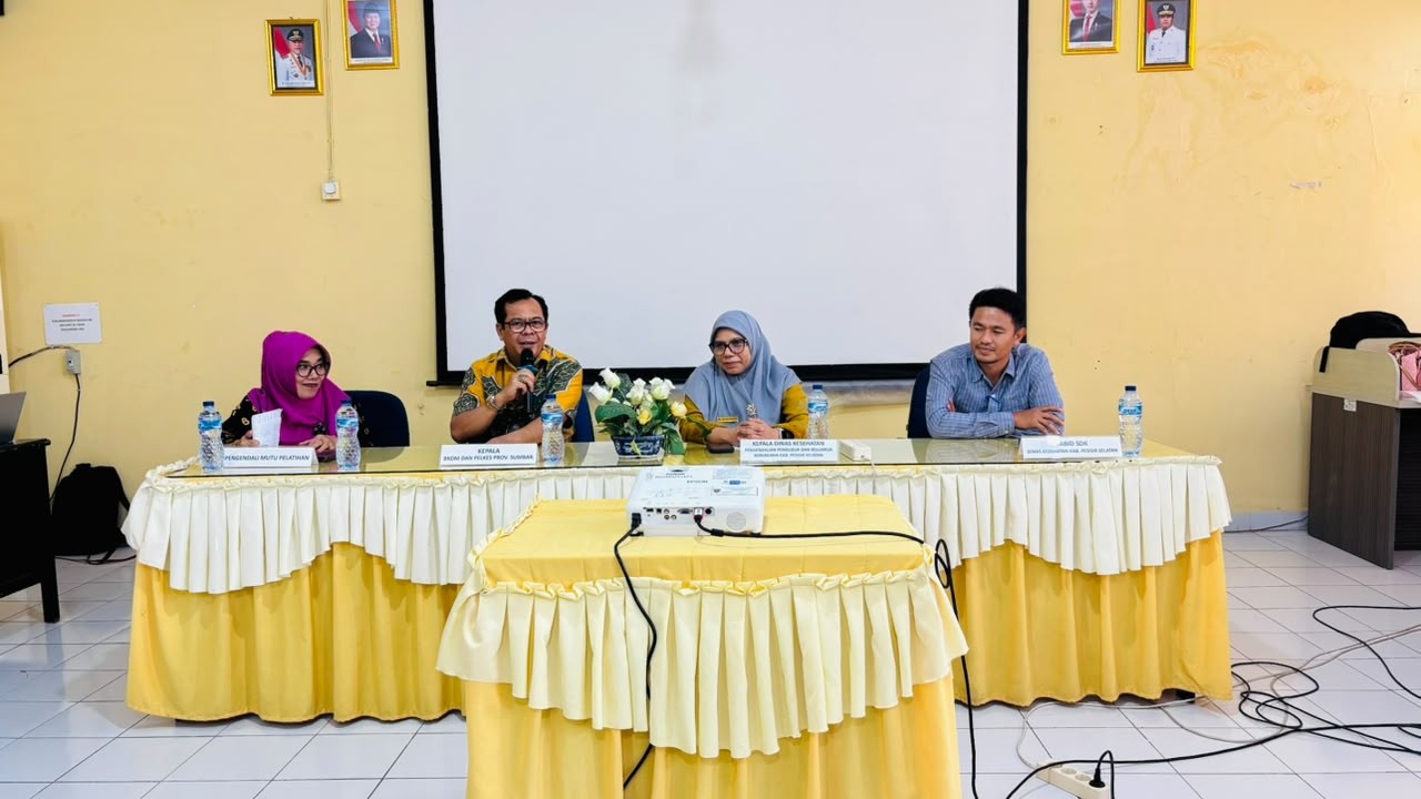 Dinkes Pessel Perkuat Layanan KB, Bidan Dibekali Kompetensi Kontrasepsi