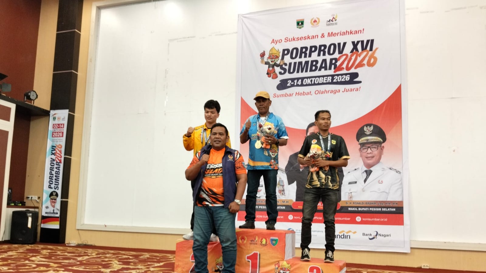 Catur Porprov XVI Sumbar Resmi Ditutup, Pessel Kantongi Tiga Medali Perak
