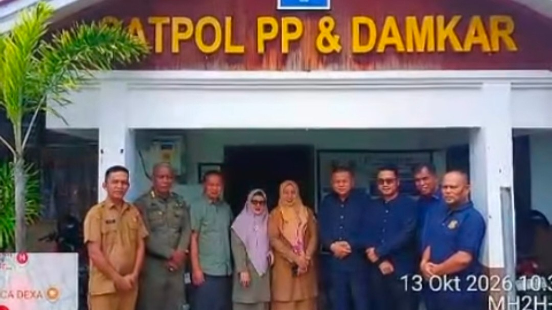 Kantor Satpol PP  Agam Lakukan Studi Banding ke Kantor Satpol PP dan Damkar Pesisir Selatan