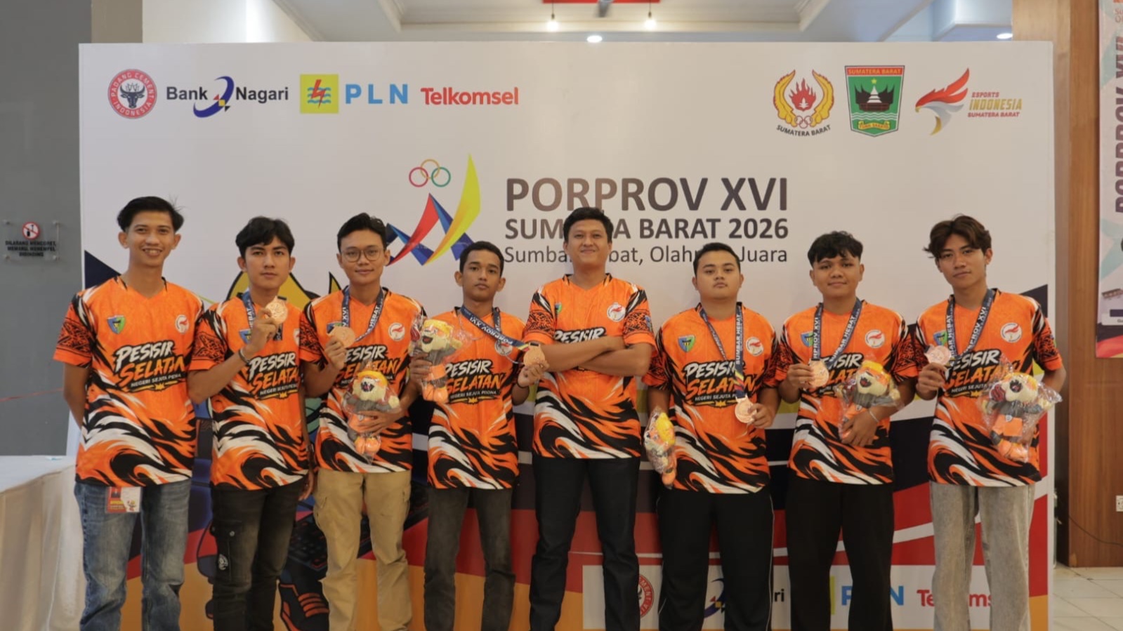 Cabor E-Sports Pessel Sumbang Medali Perunggu Mobile Legends di Porprov XVI Sumbar