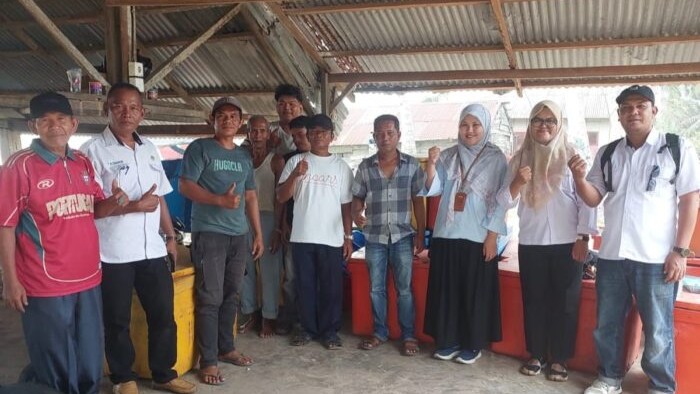 Dinas Perikanan Pessel Dampingi KKP Verifikasi Calon Penerima Bantuan Mesin Nelayan