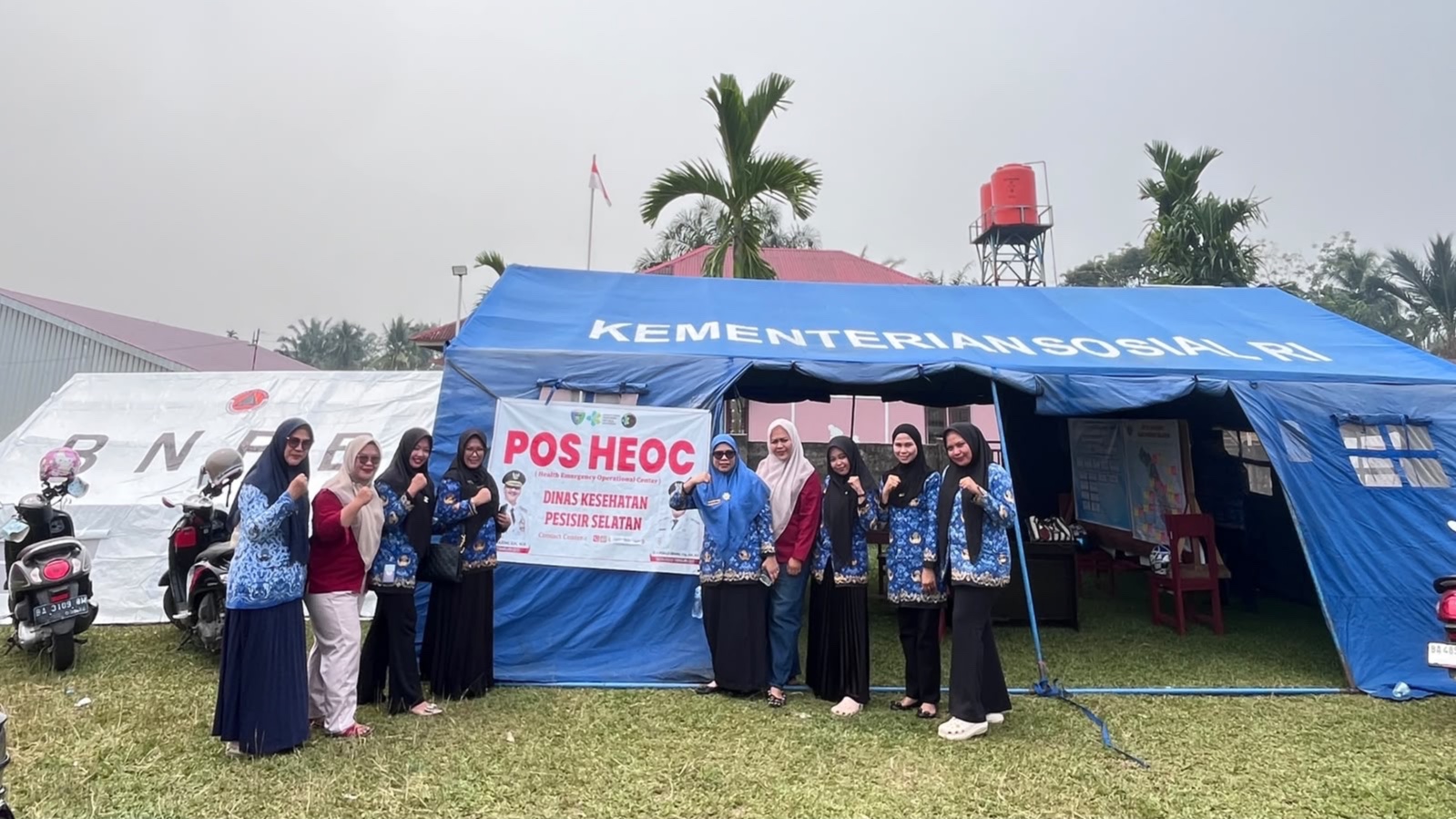 Dinkes PPKB Pesisir Selatan Perkuat Koordinasi Penanganan Kesehatan Pascabencana Melalui Posko HEOC di Ranah Hulu Tapan