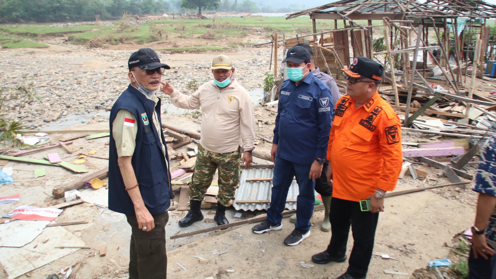 Hendrajoni Turun ke Posko Bencana Tapan, Bantuan untuk Warga Diminta Bergerak Cepat