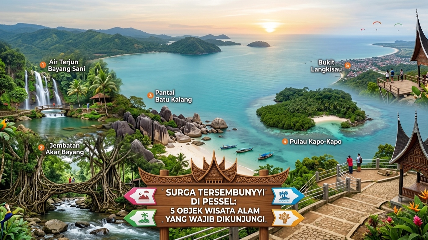 Surga Tersembunyi di Pessel: 5 Objek Wisata Alam yang Wajib Dikunjungi