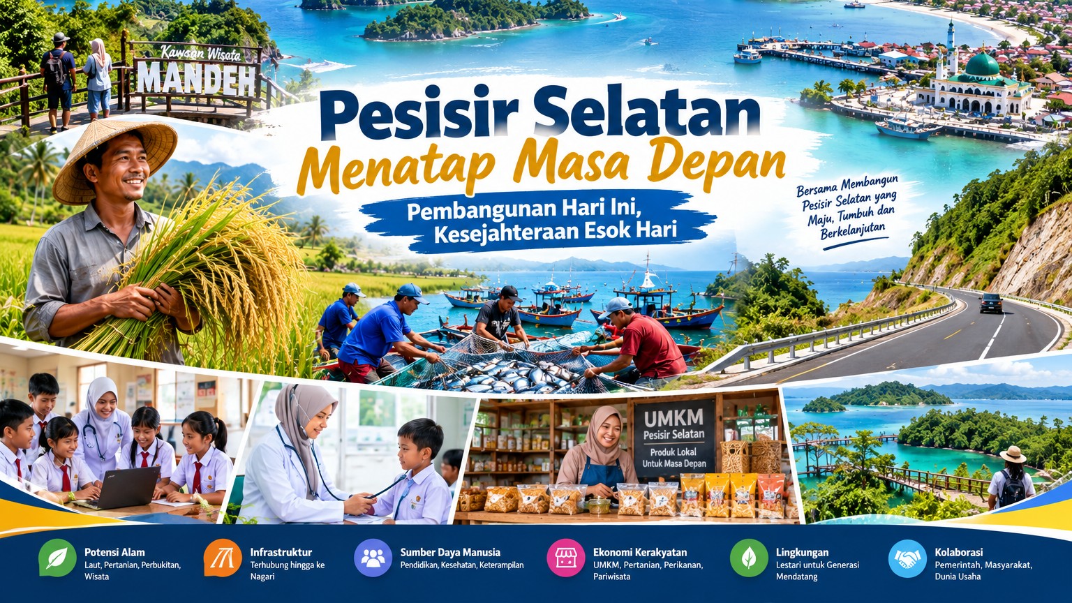 Pesisir Selatan Menatap Masa Depan: Pembangunan Hari Ini, Kesejahteraan Esok Hari