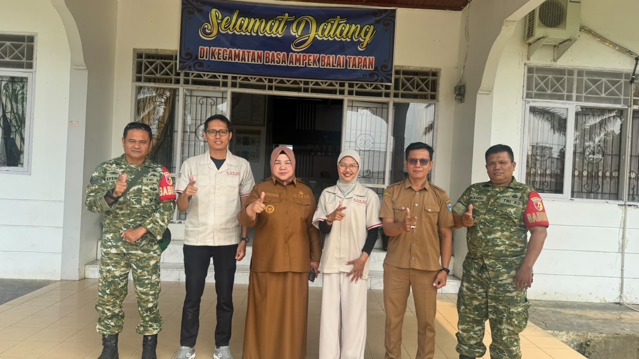 Perkuat Sinergi Ekonomi Nagari, Manajer Koperasi Desa Merah Putih Audiensi Bersama Camat Basa Ampek Balai Tapan