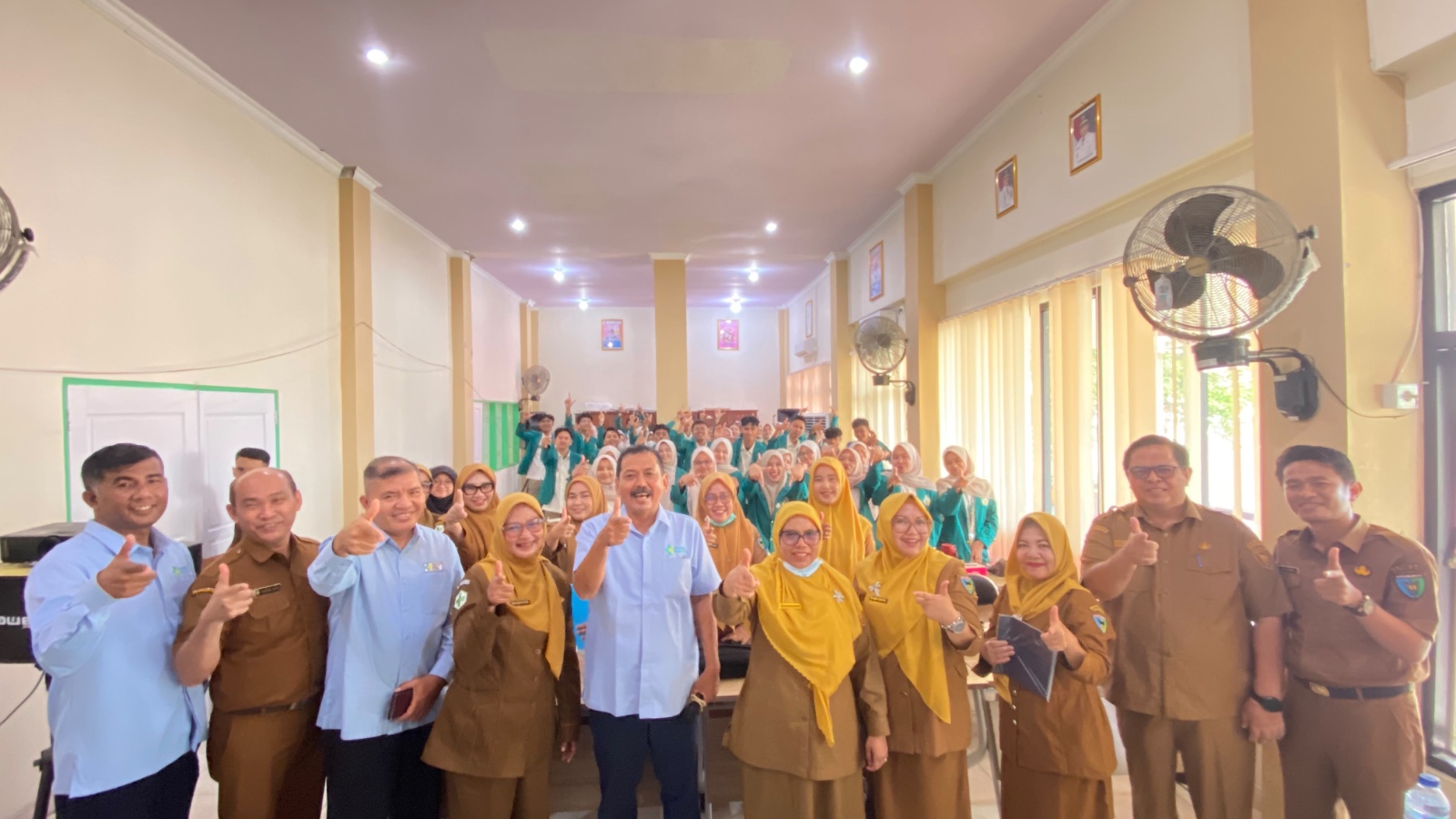 Dinkes PPKB Pesisir Selatan Sambut 50 Mahasiswa D-IV Sanitasi Lingkungan Poltekkes Padang