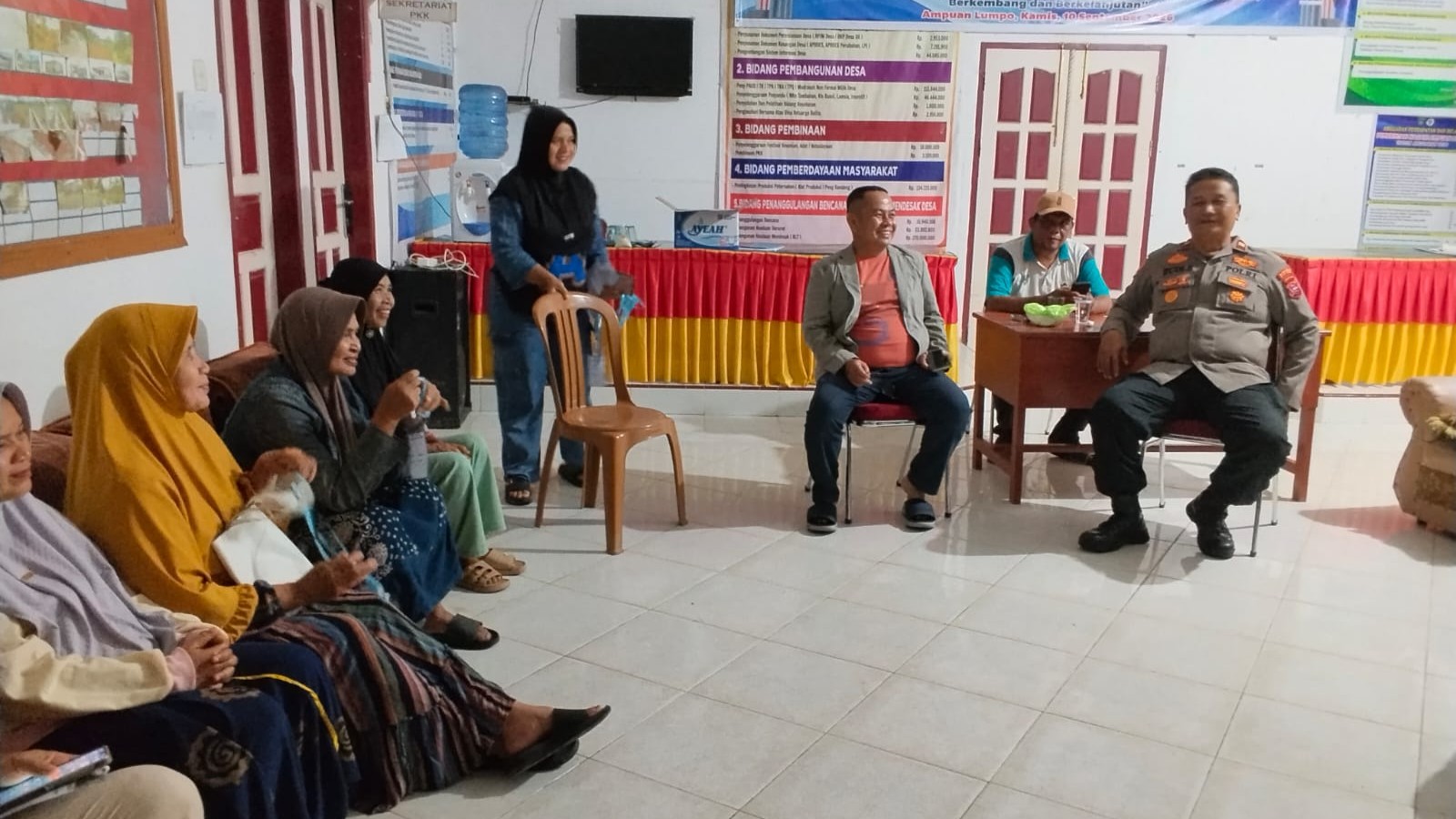 Camat IV Jurai Bersama Forkopimca Pantau Pilwana Serentak, Situasi Kamtibmas Kondusif