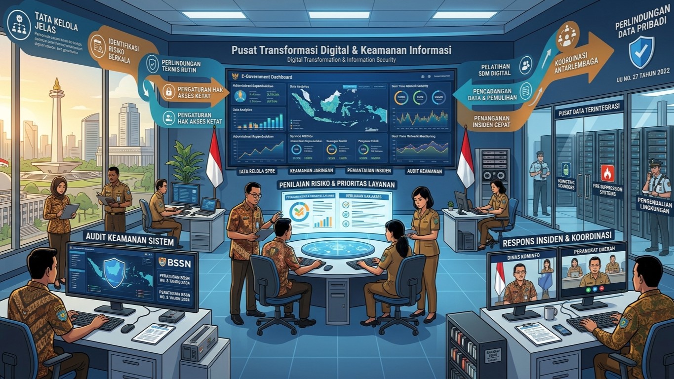 Upaya Pemerintah Melindungi Sistem Informasi di Era Digital