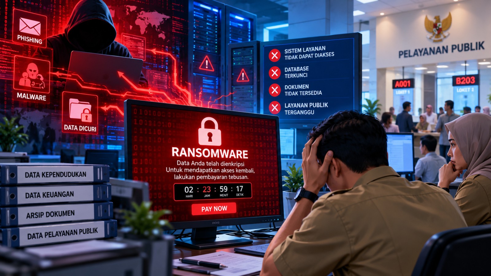 Ransomware dan Ancaman bagi Sistem Pemerintahan