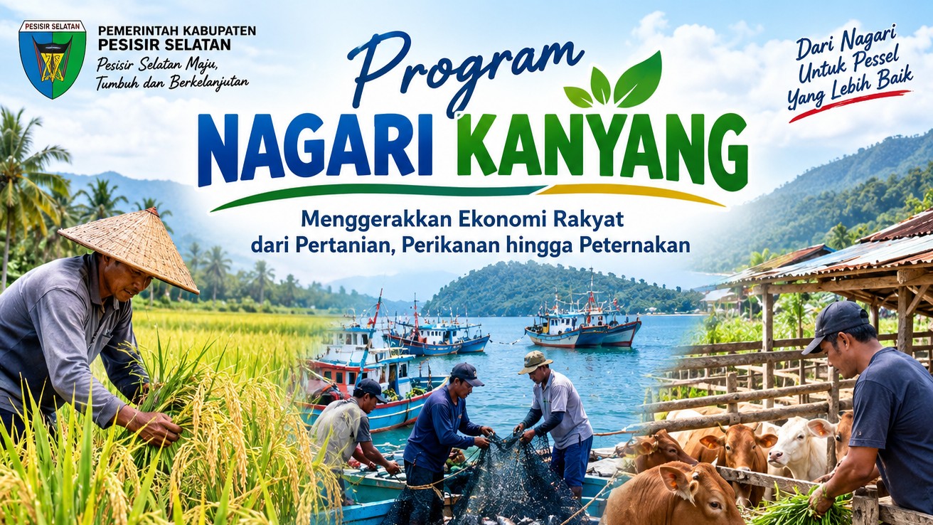Nagari Kanyang, Strategi Pessel Bangkitkan Ekonomi dari Sektor Pertanian hingga Peternakan