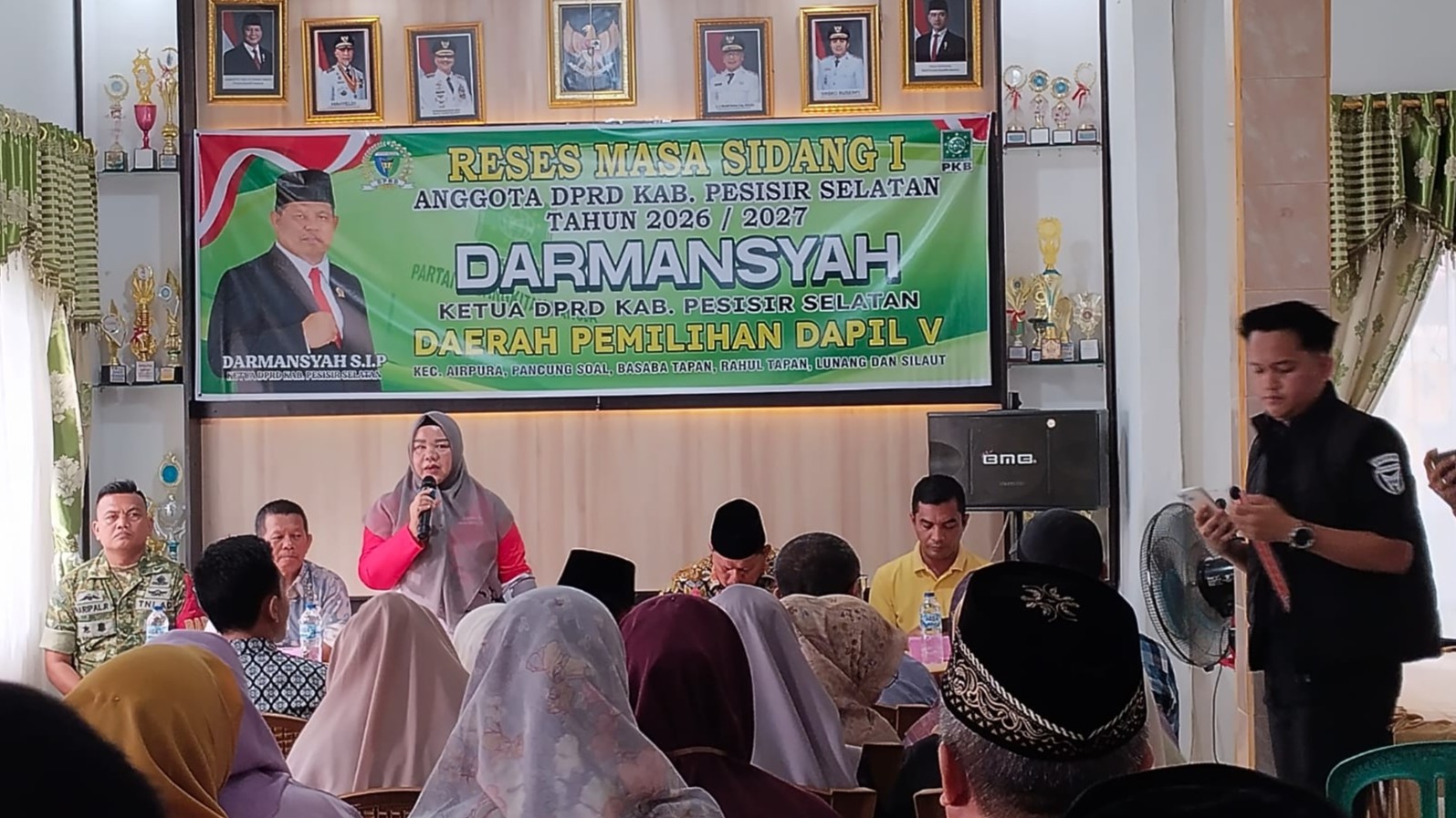 Reses Ketua DPRD Pessel Darmansyah di Tapan, Infrastruktur hingga Pelayanan Kesehatan Jadi Aspirasi