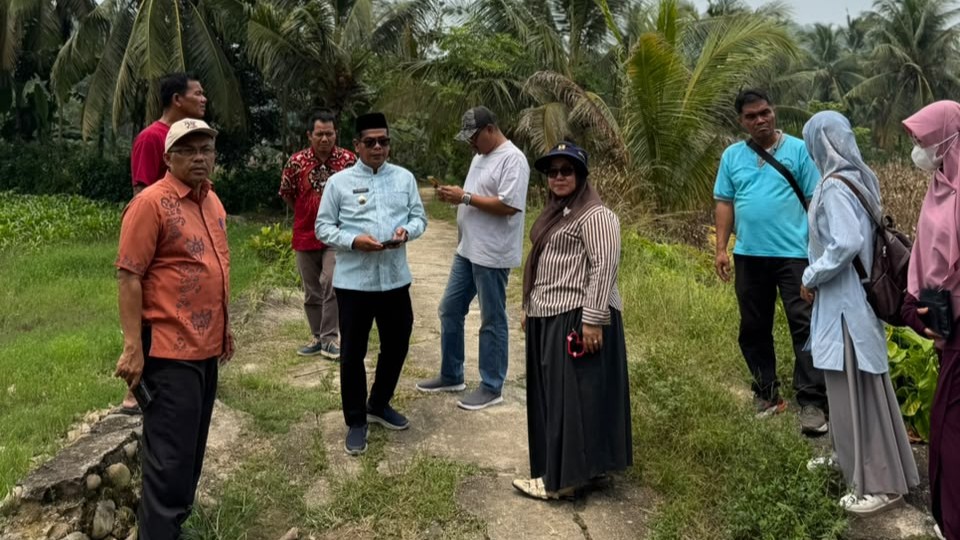 Serap Aspirasi Infrastruktur, Wabup Risnaldi Tinjau Sejumlah Lokasi di Bayang