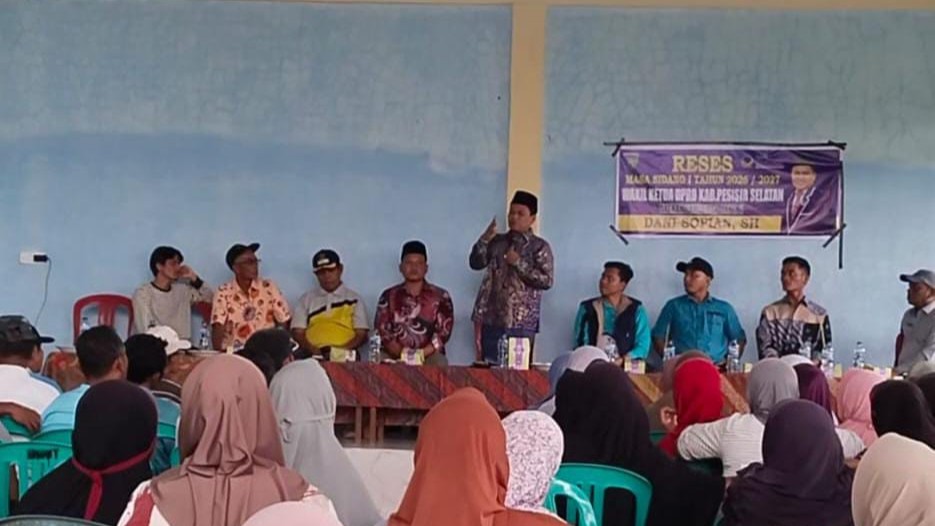 Dani Sopian Serap Aspirasi Warga Airpura, Pengaspalan Jalan dan Abrasi Jadi Perhatian