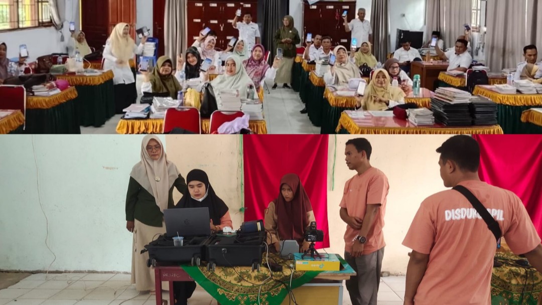 Disdukcapil Pessel Dekatkan Layanan Adminduk, Perekaman KTP-el Kini Menyasar Sekolah
