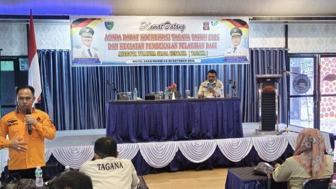 BPBD Pessel Dorong Tagana Jadi Garda Kesiapsiagaan Bencana