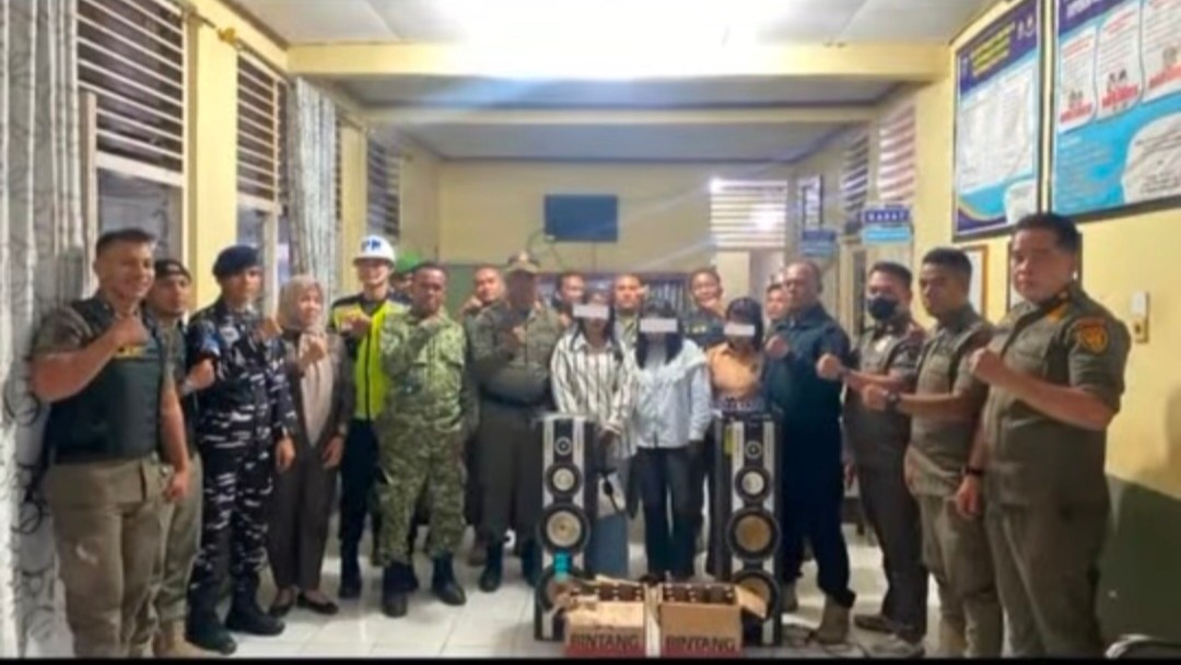 Satpol PP Pessel Tertibkan Tempat Karaoke di Lengayang, Operasional Usaha Dihentikan Sementara