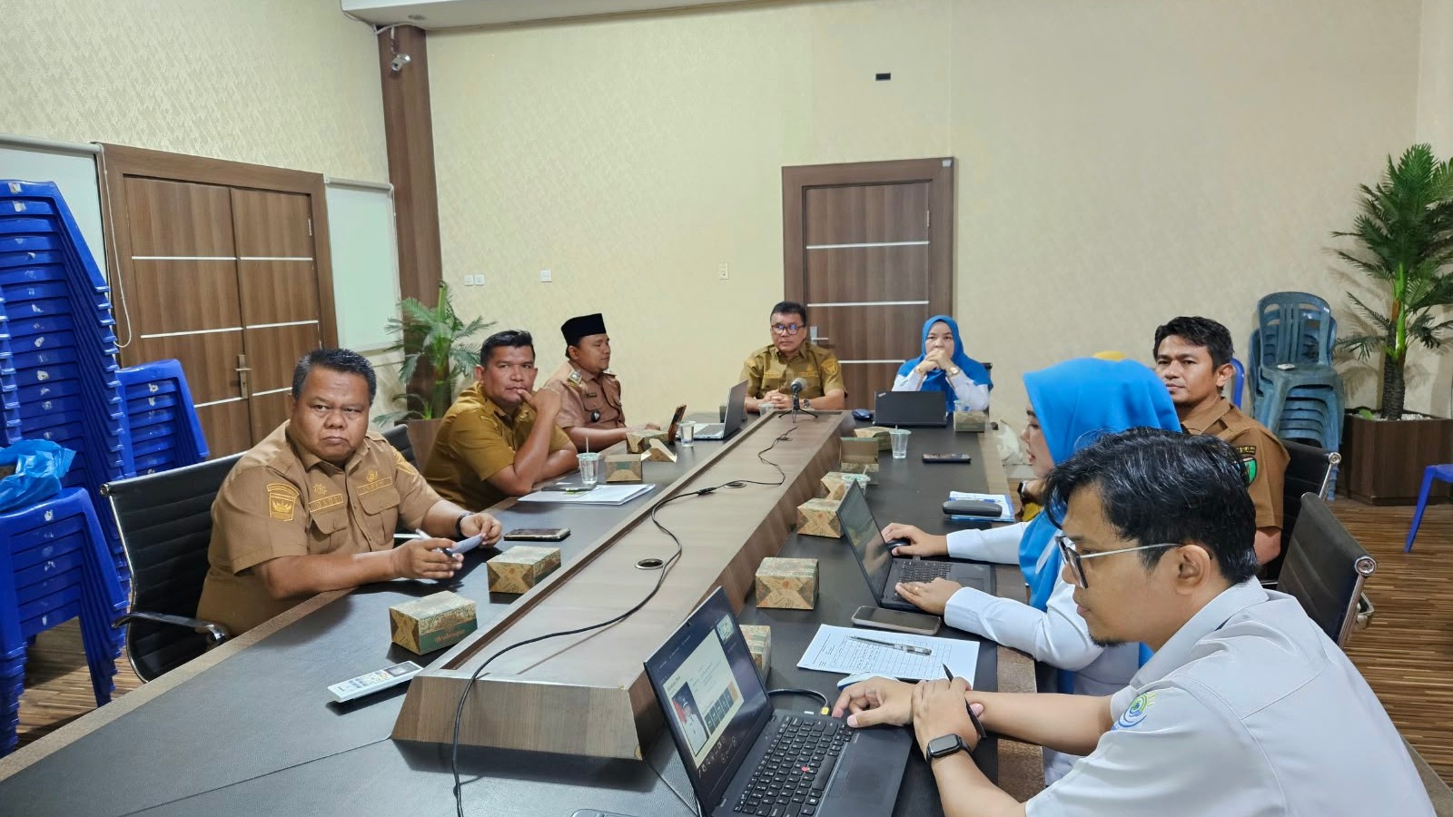 Pemkab Pessel Bahas Kepesertaan BPJS Kesehatan dan Perkuat Koordinasi Pemerintahan