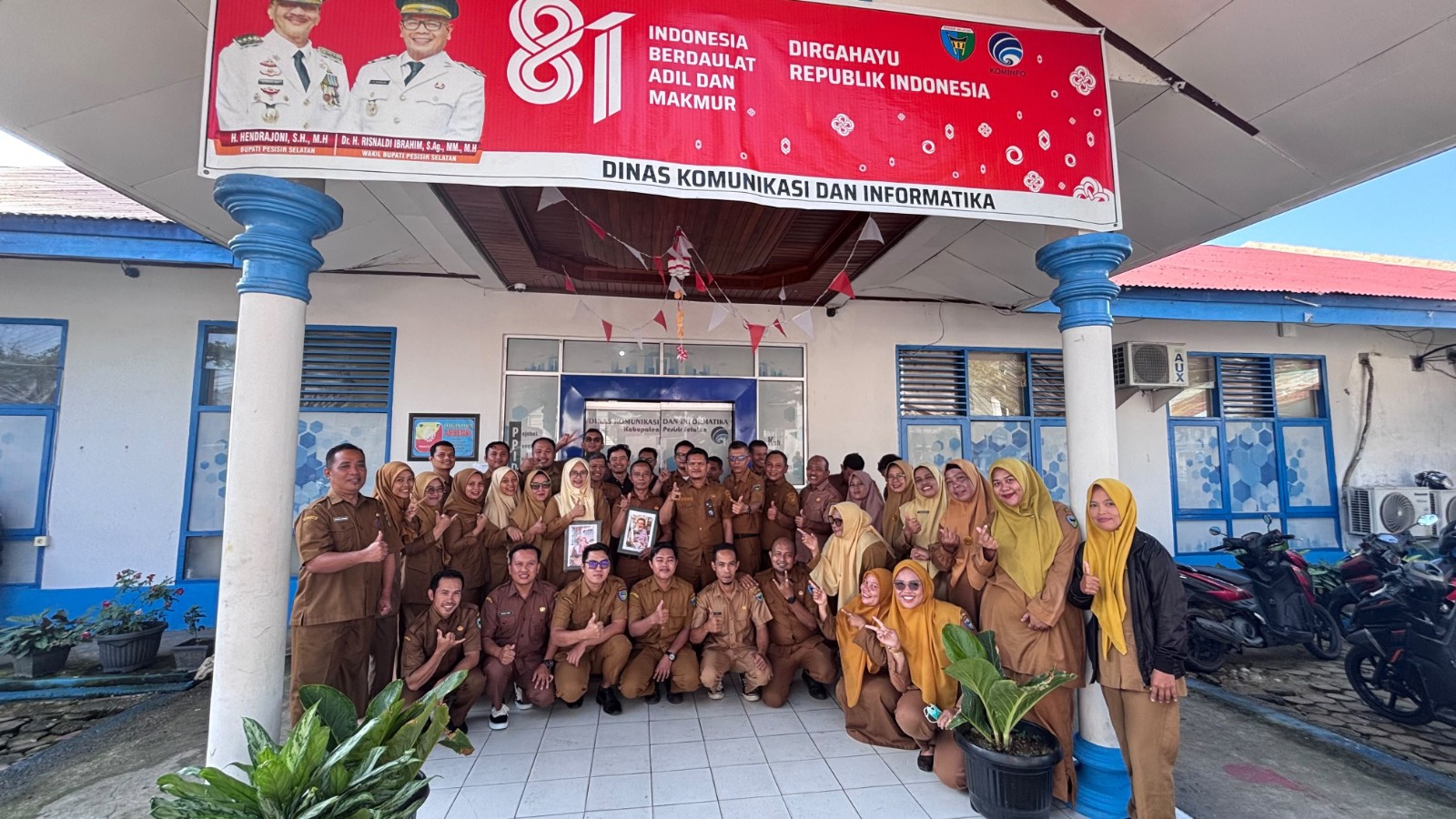 Dua Pejabat Kominfo Pessel Promosi ke Eselon III, Pamit kepada Rekan Kerja