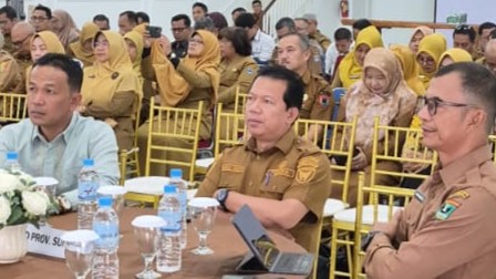 Sekda Pessel Bersama Perangkat Daerah Ikuti Rakor Pembangunan Manusia di Sawahlunto