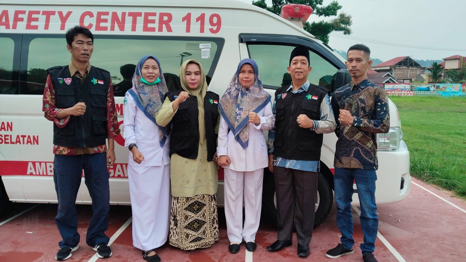 Kawal Upacara Hari Sumpah Pemuda 2026, Tim PSC 119 Dinkes Pessel Siagakan Layanan Medis Darurat