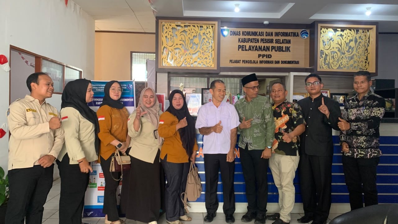 Kominfo Merangin Studi Tiru ke Pessel, Tertarik Pengelolaan PPID dan SPBE