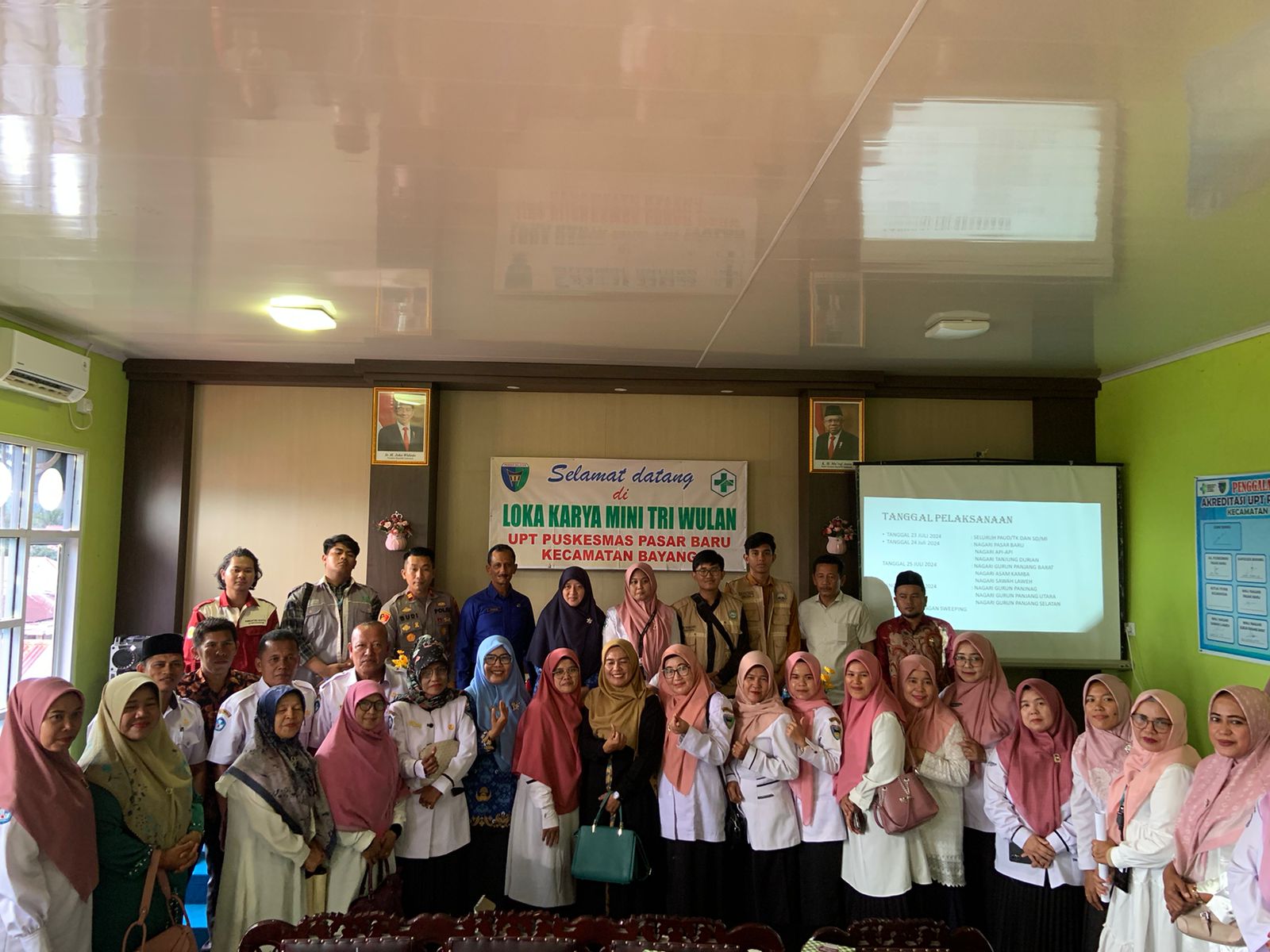 Matangkan Persiapan PIN, Puskesmas Pasar Baru Bayang Gelar Lokakarya Lintas Sektoral