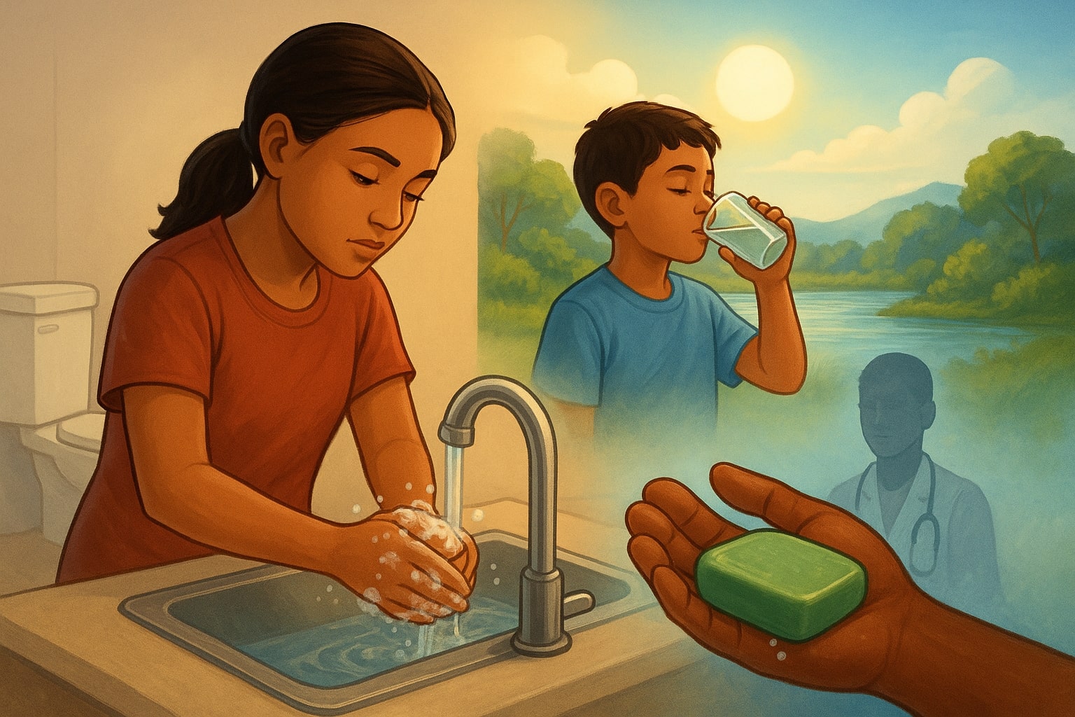 Air, Kebersihan, dan Kesehatan: Tiga Elemen yang Menyelamatkan Hidup