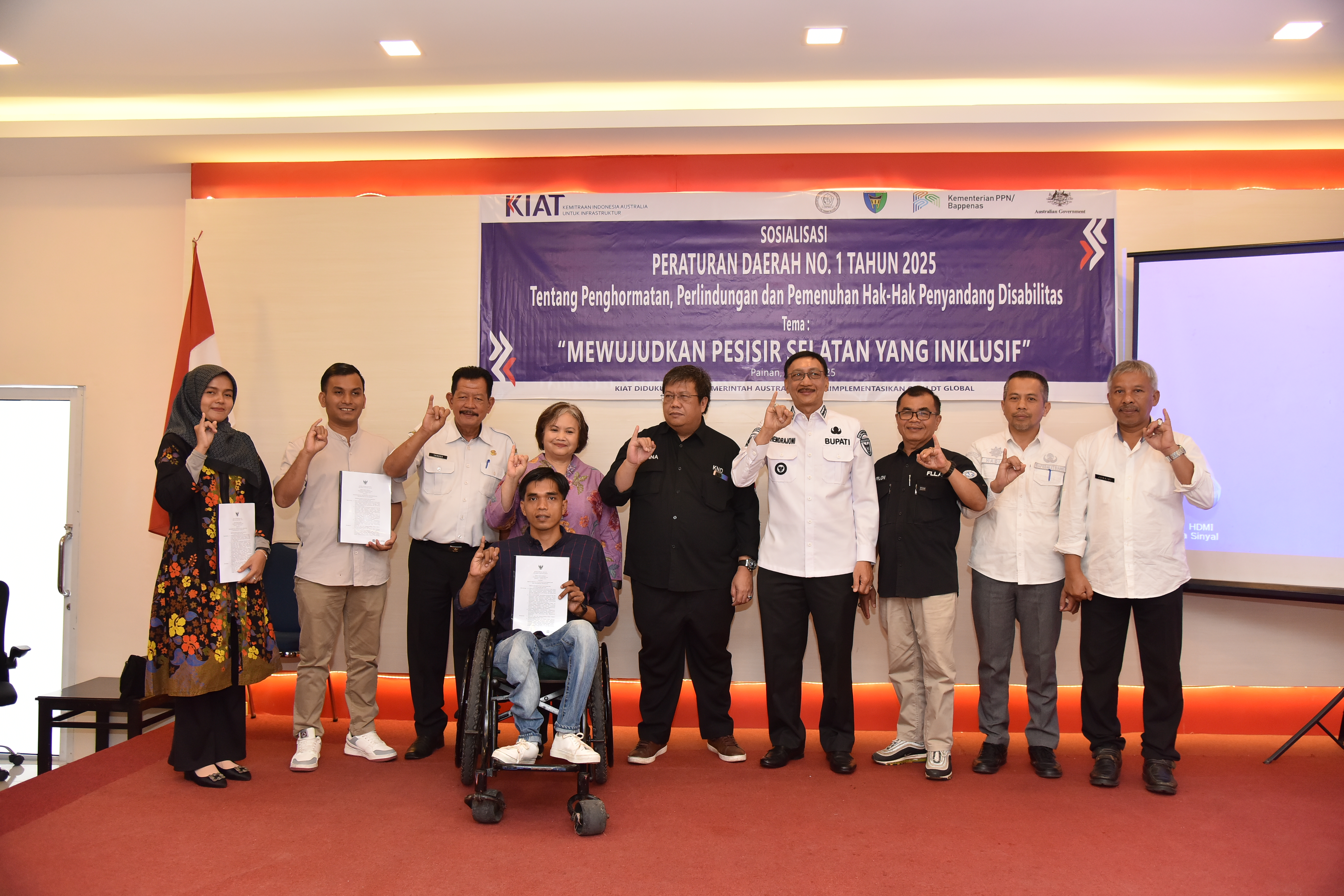 PPDI Pesisir Selatan Gelar Sosialisasi PERDA Disabilitas untuk Wujudkan Kabupaten Inklusif