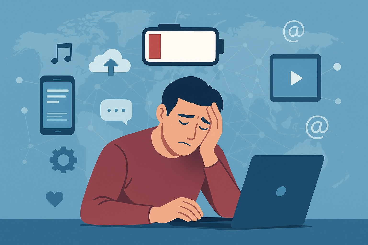 Dunia Makin Pintar, Manusia Makin Lelah? Menyelami Dinamika Abad Digital