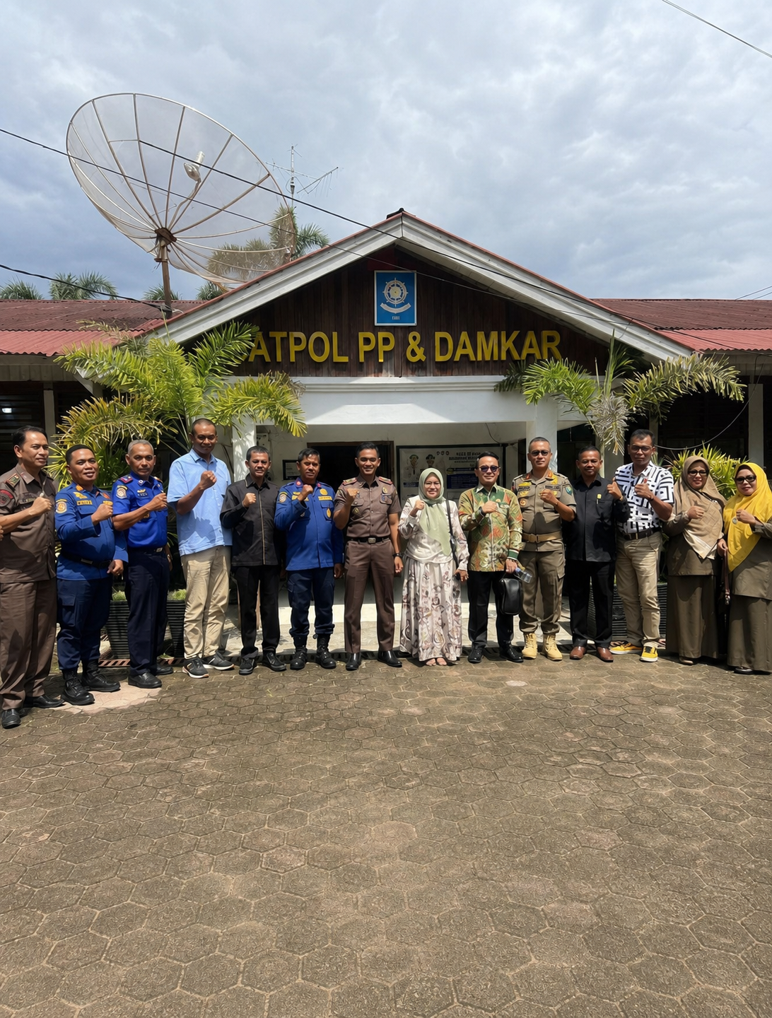 Satpol PP dan Damkar Pesisir Selatan Terima Kunjungan DPRD Kabupaten Agam