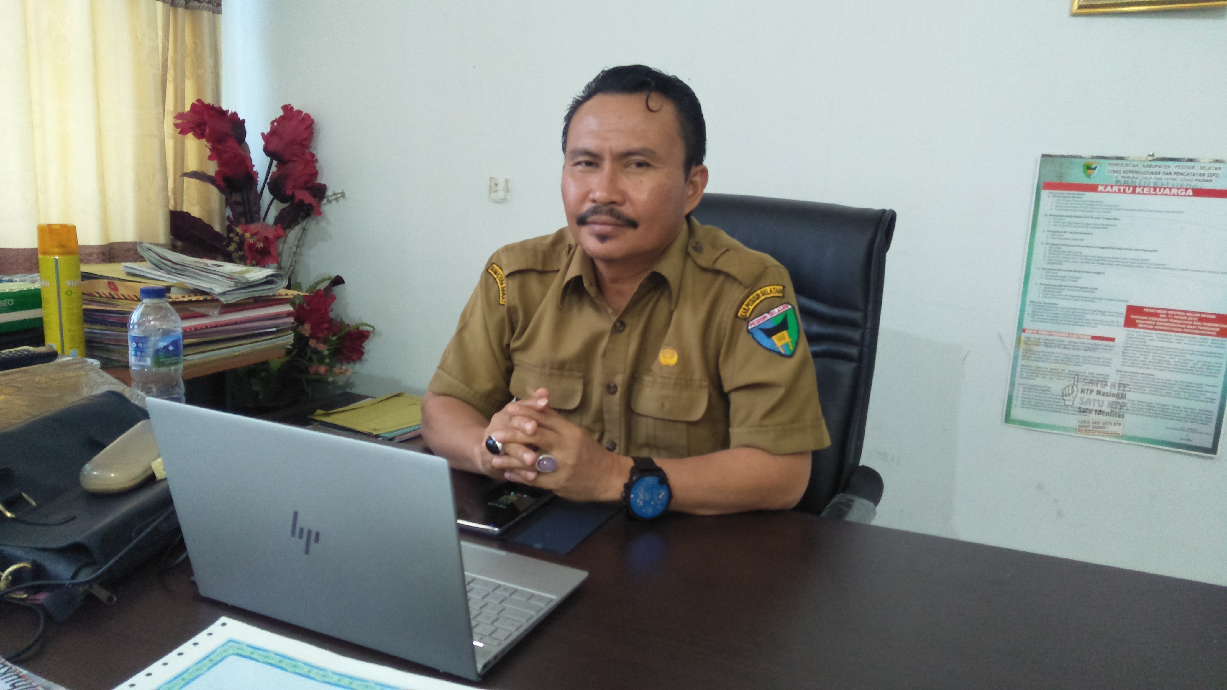 Disdukcapil Pessel Lakukan Inovasi Digital Guna Efektifitas dan Efiensi Pencatatan Adminduk 