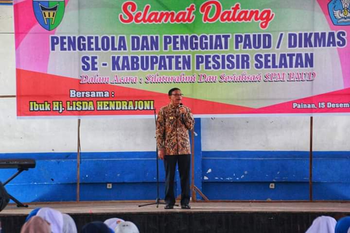 Bupati Buka Acara Pengelola Dan Penggiat PAUD Se Kabupaten